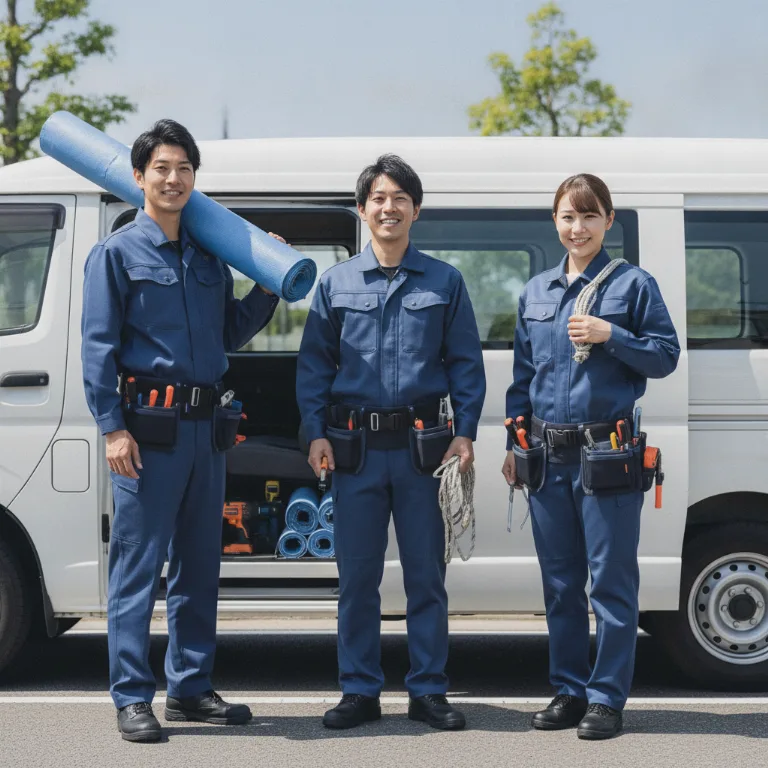 屋根のシート掛け のチーム: Mito